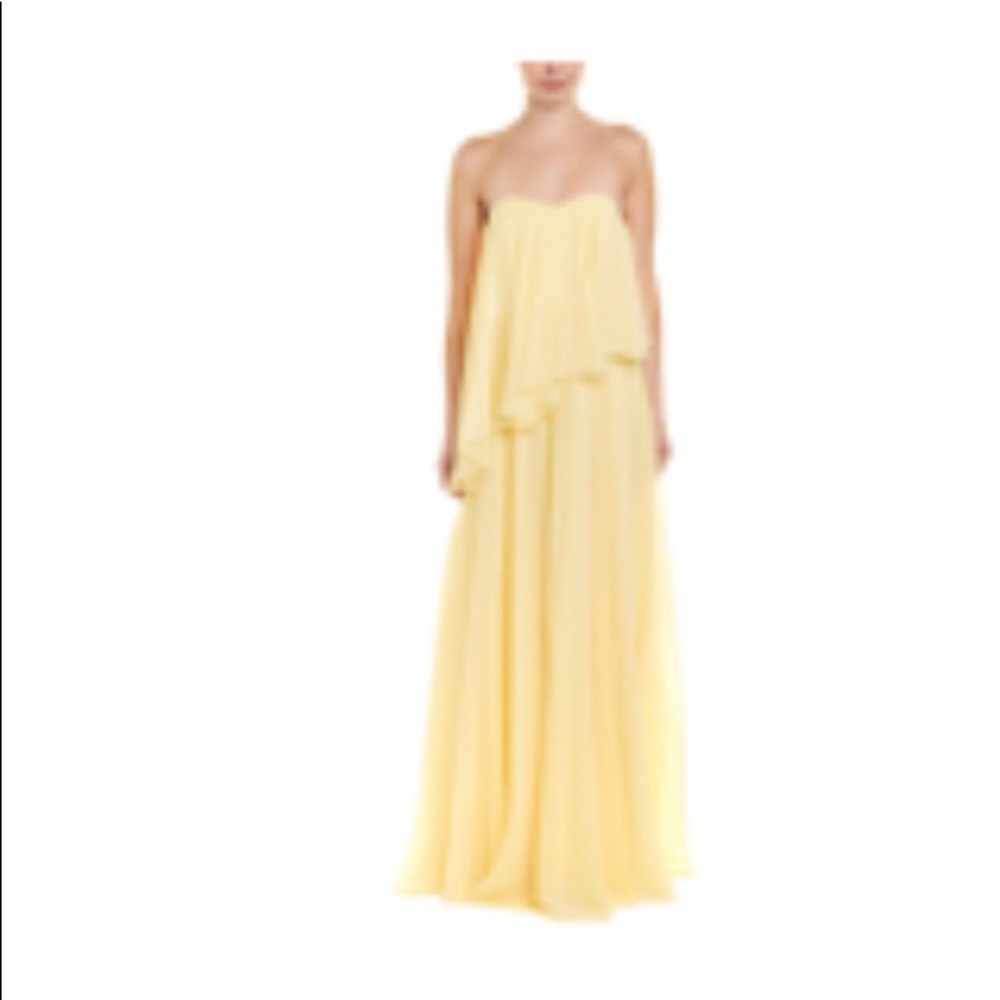 Worn once. Badgley Mishka Gown